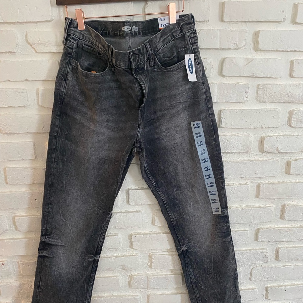 NWT Washed Black Jeans